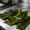 Fresh Green Kelp Seaweed Sheets