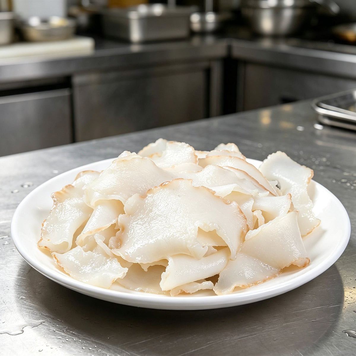 Fresh Sliced Sea Snail Meat