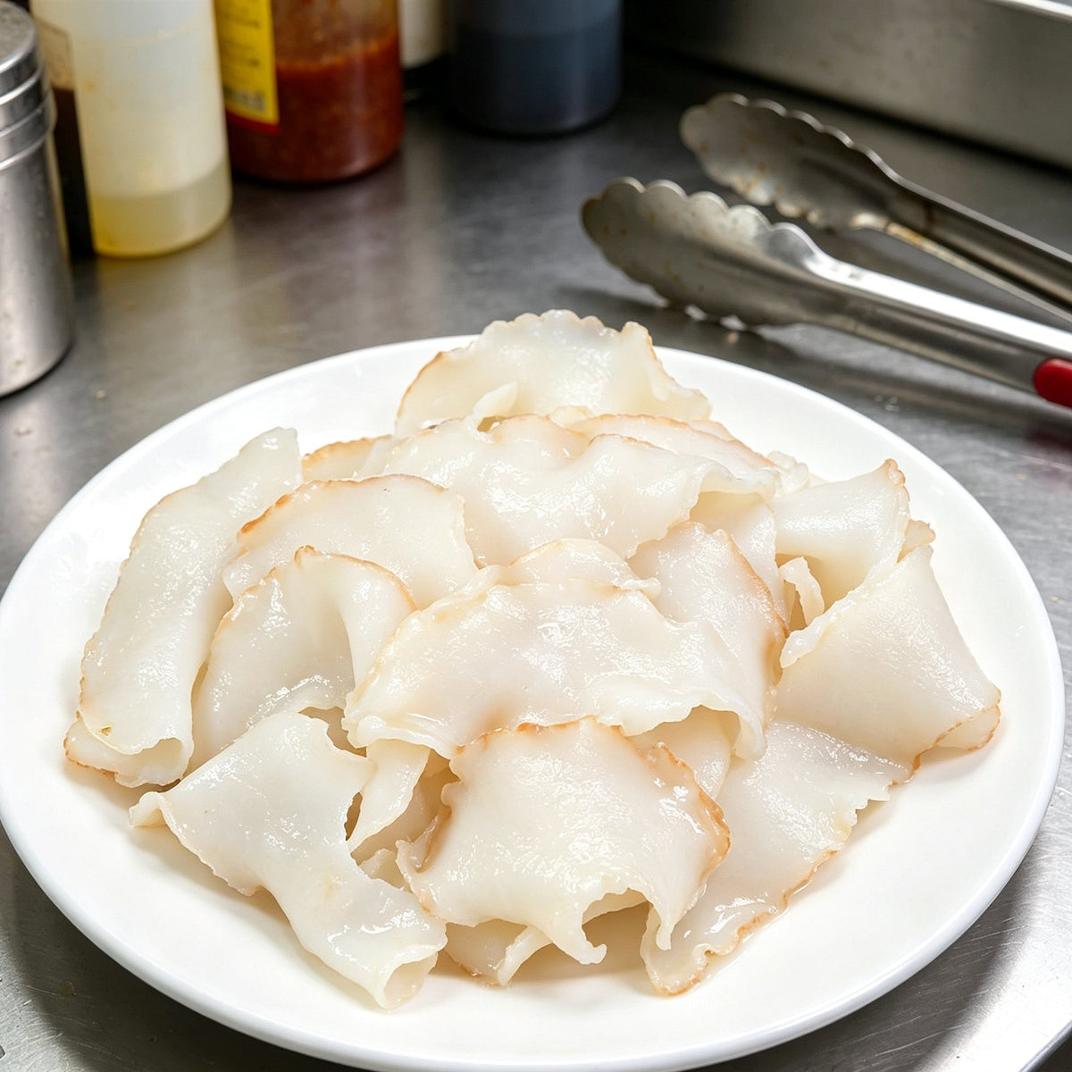 Fresh Sliced Sea Snail Meat