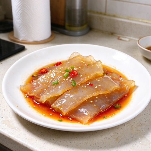 Chilled Jellyfish Salad In Chili Oil