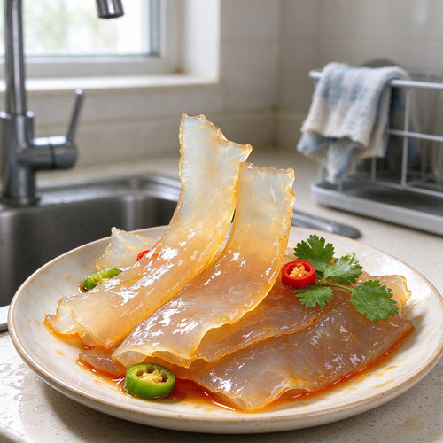 Chilled Jellyfish Salad In Chili Oil