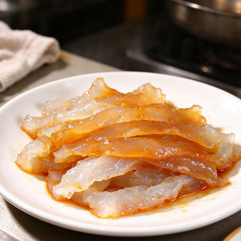 Chilled Jellyfish Salad In Chili Oil