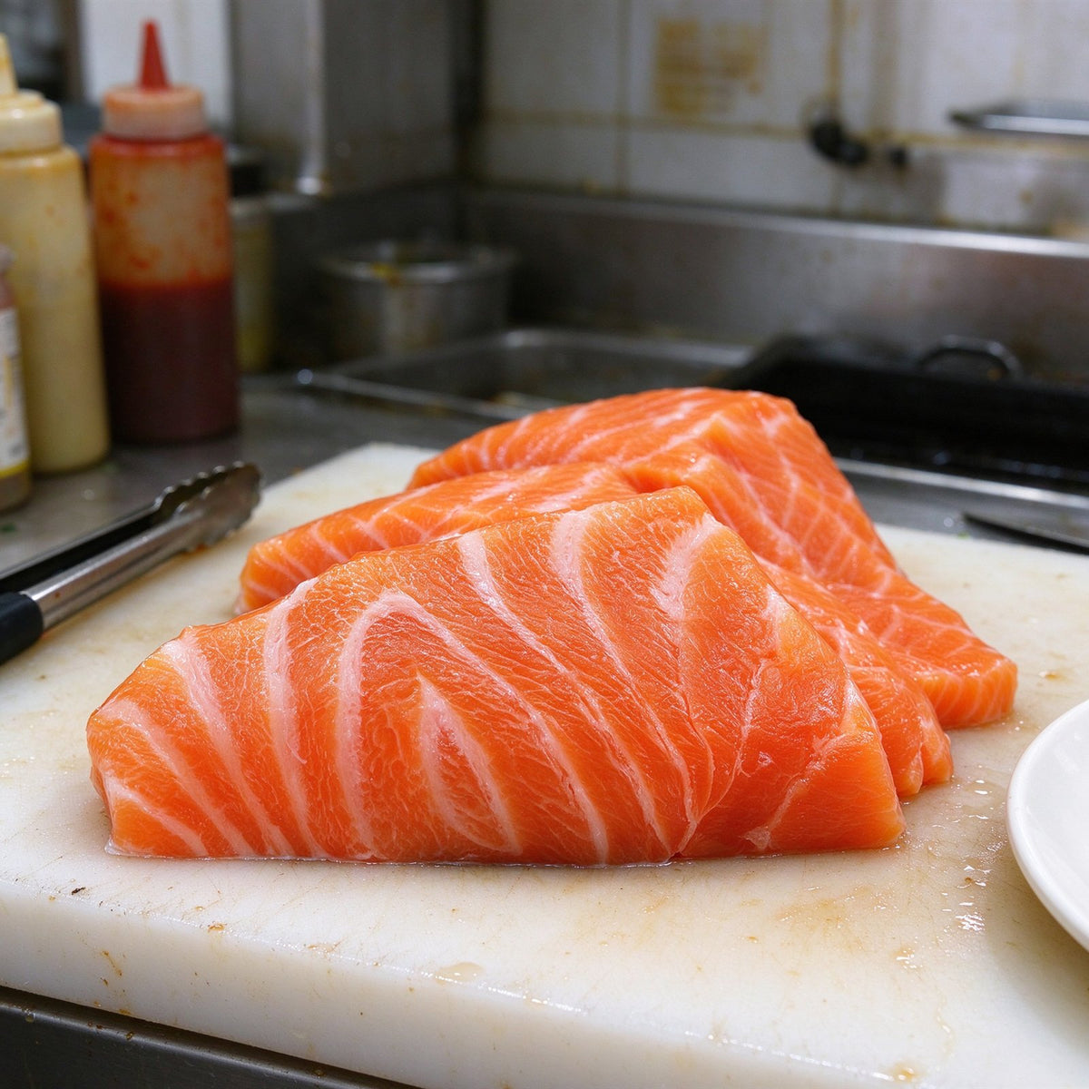 Fresh Skin-On Salmon Fillet Portions