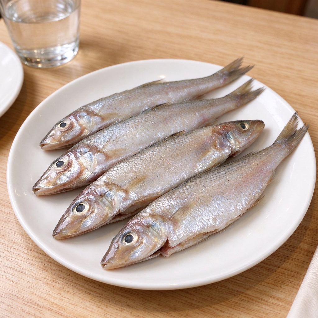 Fresh Whole Silver Sardines For Grilling