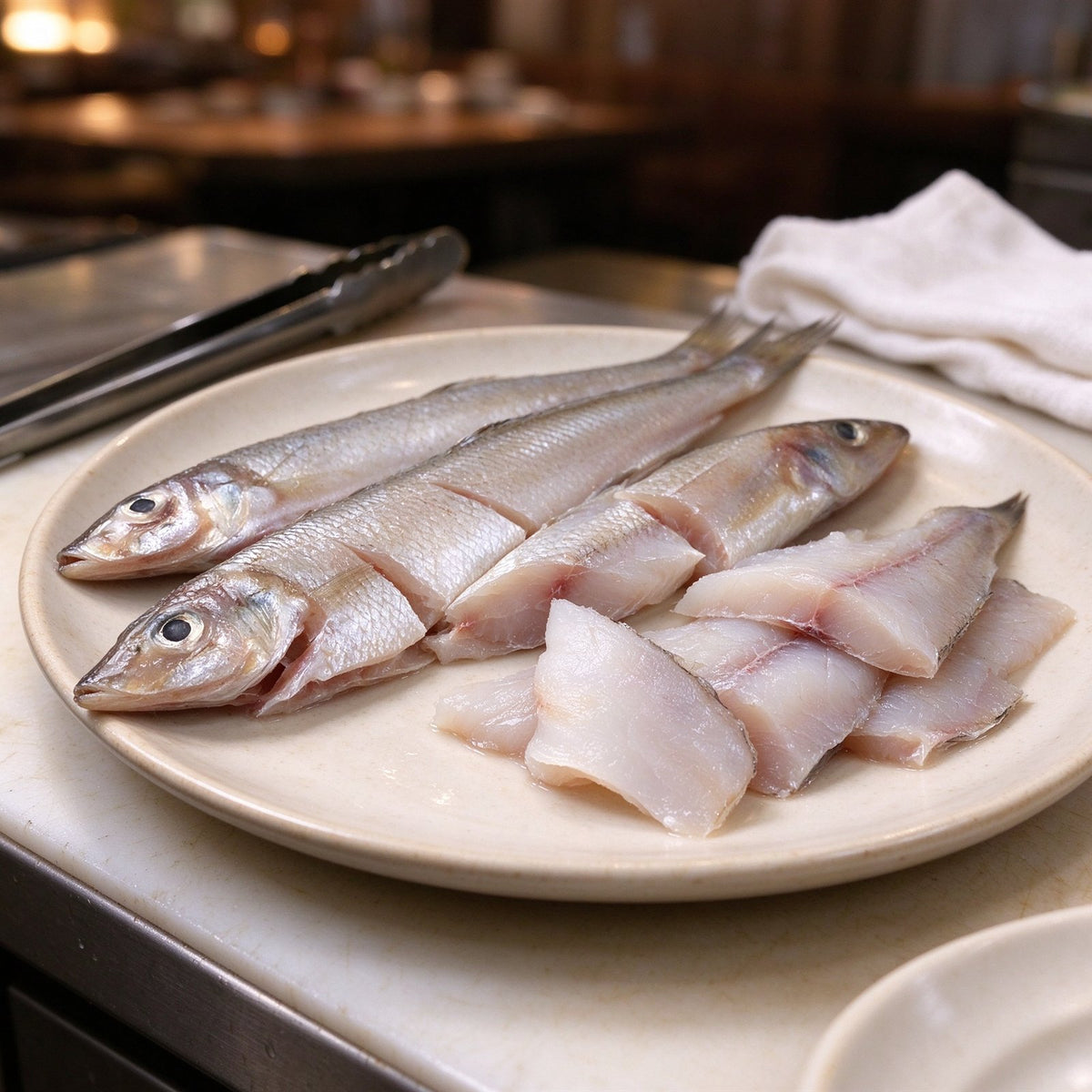 Fresh Whole Silver Sardines For Grilling